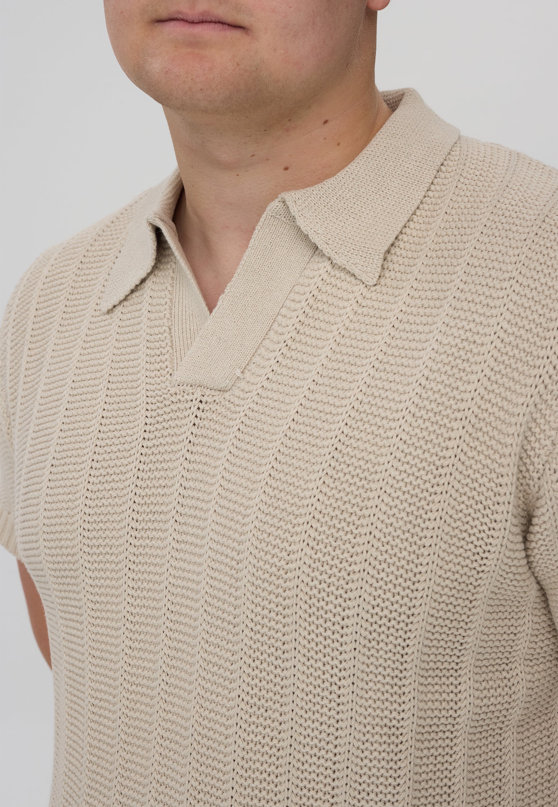 DXNMXRK. DXFardden Knitwear Stone