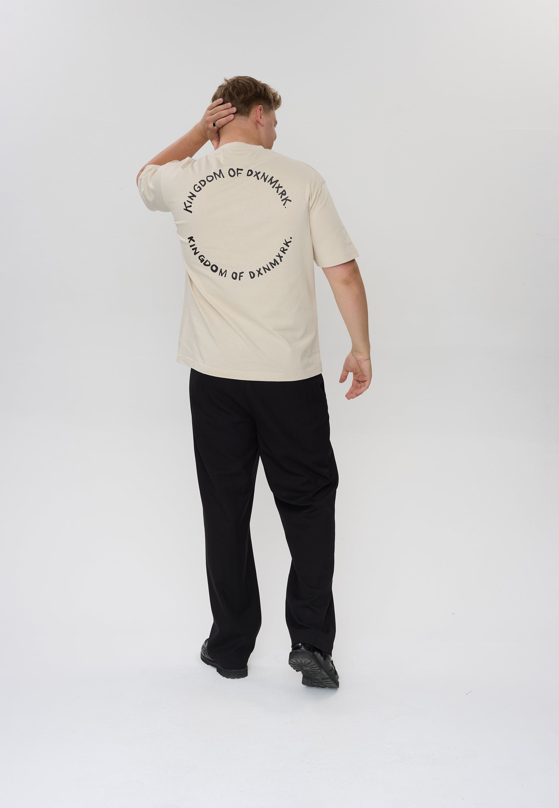 DXNMXRK. DXGandalf T-shirt Beige